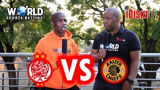 Wydad Casablanca Will Score Over Two Goals | Junior Khanye Predicts Kaizer Chiefs in CAF