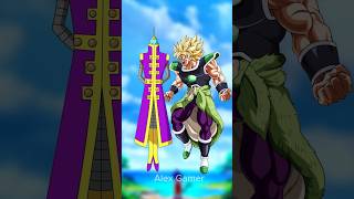 Grand Zeno Bodyguard vs Broly who is strongest dragon ball super #battle #dbs #short