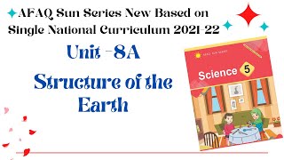 AFAQ Science Class 5 Unit 8A Structure of the Earth Single National Curriculum