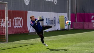 How to train like Manuel Neuer - goalkeeper training