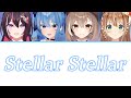 [Hololive] Stellar Stellar (AZKi, Suisei, Mumei, Risu)