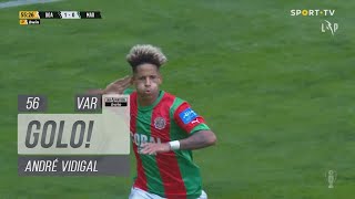Goal | Golo André Vidigal: Boavista 1-(1) Marítimo (Liga 22/23 #9)
