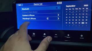 How to pair your phone with your infotainment system honda elevate#hondaelevate #honda #infotainment