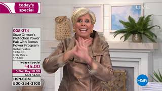 HSN | Suze Orman Financial Solutions for You 01.07.2019 - 12 AM