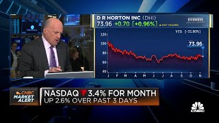 Jim Cramer explains why investors should keep an eye on homebuilder stocks