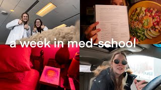 a week in my life in medschool | studying, 2025 goals and habits I'm implementing, savannah trip