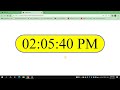 digital clock in html, css, javascript