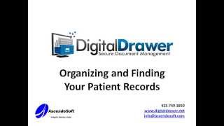 Electronic File Cabinet - Organizing Medical Records