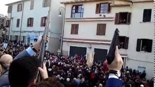 Gun shooting at Easter - Italy, Nuoro, Oliena , Sardinia, Traditions, Barbagia, Shoot, Gunfire