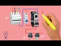 3 phase motor starter Control overload Wiring diagram | SRA Electrical