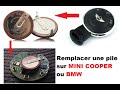 CHANGE BATTERY KEY MINI COOPER R56 R57