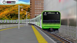 【鉄道パークZ】山手線E235系 通過