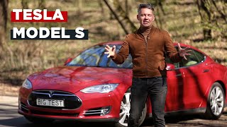 Обзор Tesla Model S | Big Test электрической Тесла Модель С
