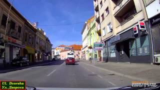 Driving through Vršac, Serbia. (Timelapse 2x)