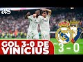 REAL MADRID vs OSASUNA | EL BRUTAL pase de LUNIN para el gol de VINICIUS