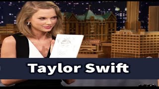 Taylor Swift and Jimmy Draw Each Other Without Looking | Just View Now