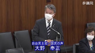 参議院 2022年04月18日 決算委員会 #03 大野泰正（自由民主党・国民の声）