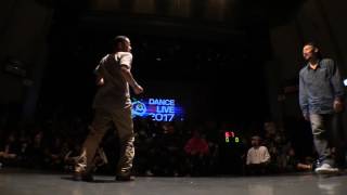 RYO aka DJ226 vs KENTA @ DANCE@LIVE 2017 HOUSE KANSAI CHARISMAX SEMI-FINAL