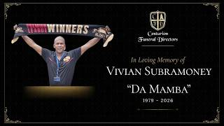 In Loving Memory - VIVIAN SUBRAMONEY (1979 - 2026)