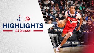 Highlights: Bub Carrington scores career-high 23 points vs. Atlanta Hawks | 2.8.25