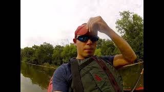 Kayaking Skokie Lagoons. Glencoe, IL.