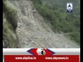 uttarakhand landslide on joshimath malari highway caught on camera