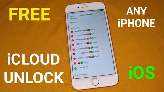 Free iCloud Unlock Apple Any iPhone iOS Lost/Stolen/Disabled All Success 2024