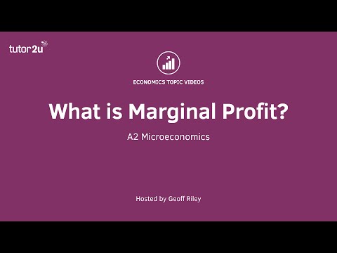 What is Marginal Profit? What is Marginal Profit?