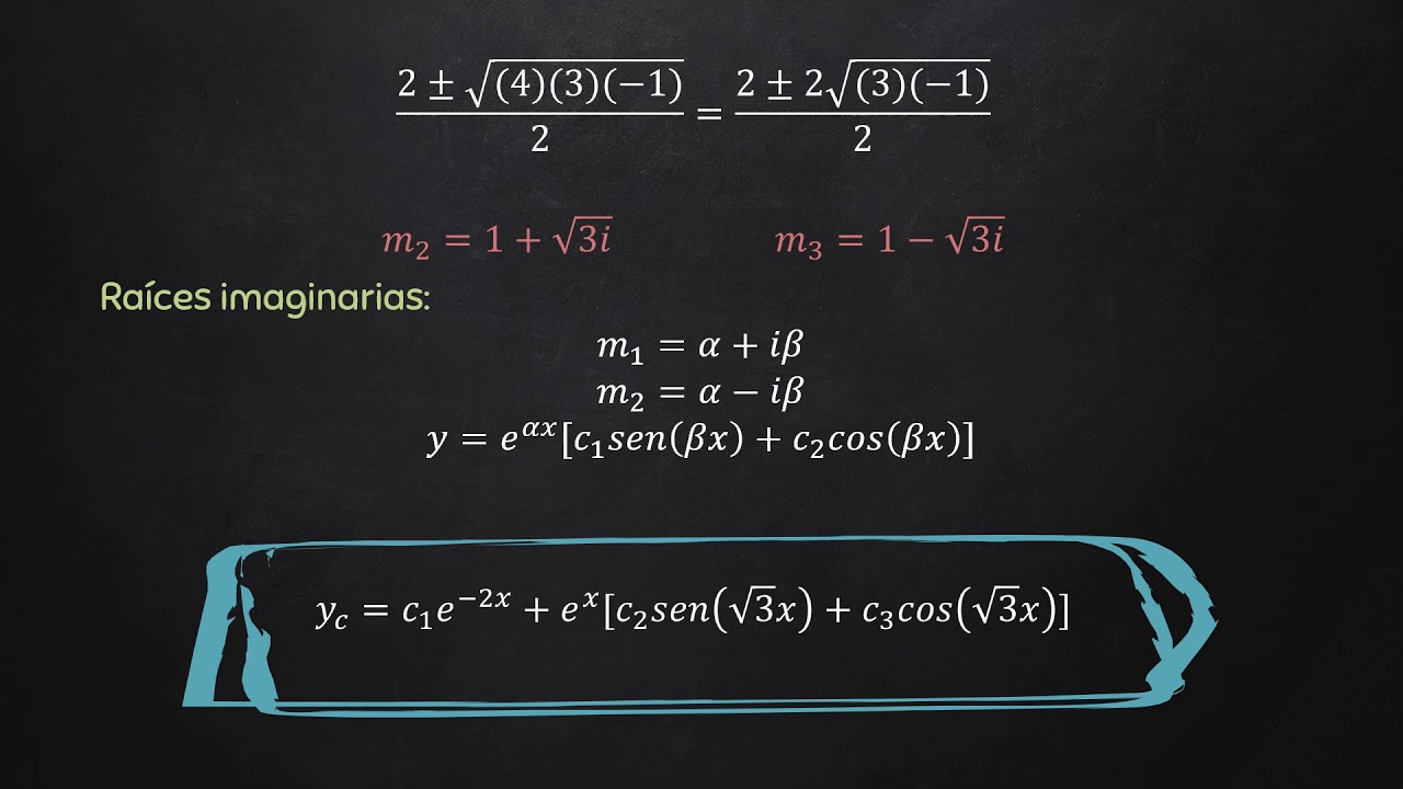 Coeficientes Indeterminados, Ejercicio 36A - YouTube