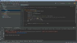 Exception in thread "main" java.lang.ArrayIndexOutOfBoundsException