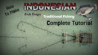 This is How Fishermen Set Fish Traps in the Sea || Fishtrap #Azphenpalopo