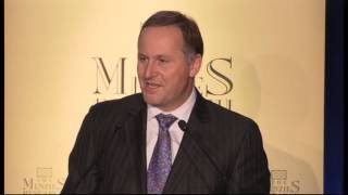 Rt Hon John Key MP delivers the John Howard Lecture 2012