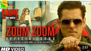 Zoom Zoom video song | Radhe- Most Wanted Bhai | Salman khan,Disha Patani |