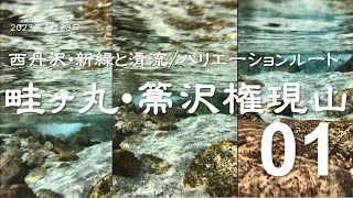 【西丹沢／畦ヶ丸・箒沢権現山 01＜畦ヶ丸西沢ルート＞】中年ヘタレソロハイカーの登山記録。バリエーションルートを行く