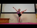 hilarious creepy clowns family gymnastics taught by 5 year old trinity