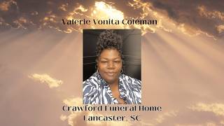 Funeral Service for Valerie Vonita Coleman.