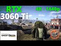 Tom Clancy's Ghost Recon Wildlands: RTX 3060 Ti + AMD Ryzen 7 5800X | 4K & 1440p | Max Settings