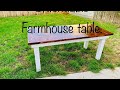 Extendable Farmhouse Table