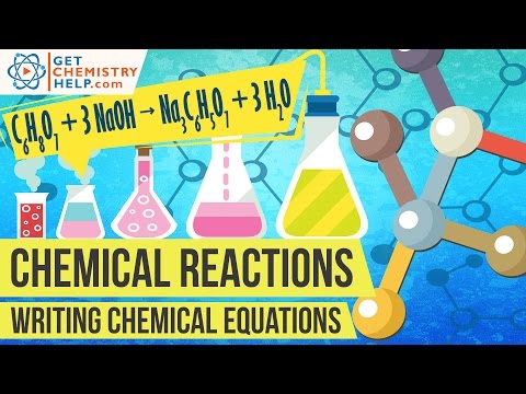 Chemistry Lesson: Writing Chemical Equations Chemistry Lesson: Writing Chemical Equations