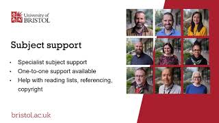 Introduction to the University of Bristol Library Services
