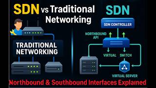 SDN Explained | Traditional Networking vs SDN | Northbound & Southbound Interface Made Simple