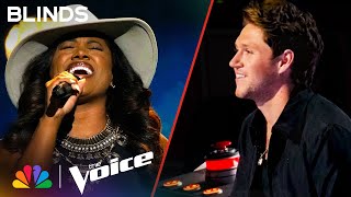 Talia Smith Completes Team Niall with "Don't You Worry 'Bout a Thing" | The Voice Blind Auditions