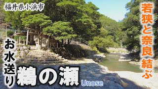 お水送り「鵜の瀬」若狭と奈良を結ぶ～小浜市【動画紀行・福井県】Unose