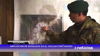 Continúa búsqueda de militares extraviados en Volcán Puntiagudo