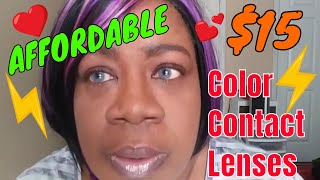 AFFORDABLE $15 Contact Lenses l Colorcl com