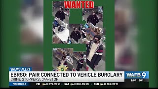 EBRSO: Pair connected to vehicle burglary