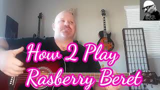 Raspberry Beret- Prince Guitar Tutorial