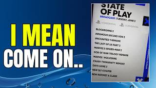 A VERY Fake (But Fun) State Of Play "Leak"