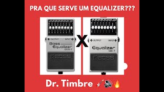 BOSS GEB-7 X GE-7 EQUALIZER!!! COMO USAR UM PEDAL EQUALIZADOR? AULA GRÁTIS!!! ;) 1/2