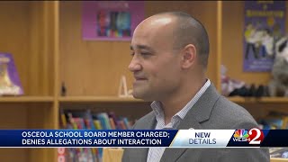 Osceola County school board member facing charges in case involving 18-year-old